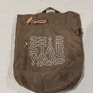 Star Wars Brown Backpack Disney Parks Excellent Condition